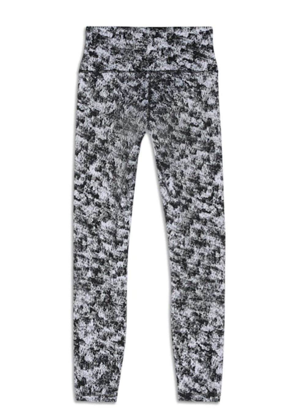 lululemon athletica Black & White Marbled Leggings